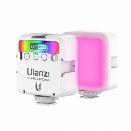 Ulanzi VL49 - lampa LED, RGB, WB, 2500-9000K